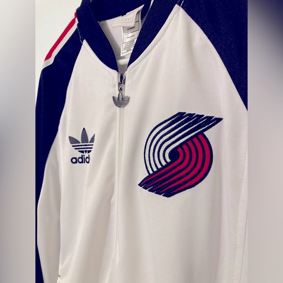 adidas Other - Adidas Portland Trailblazers Warm-Up Jacket
